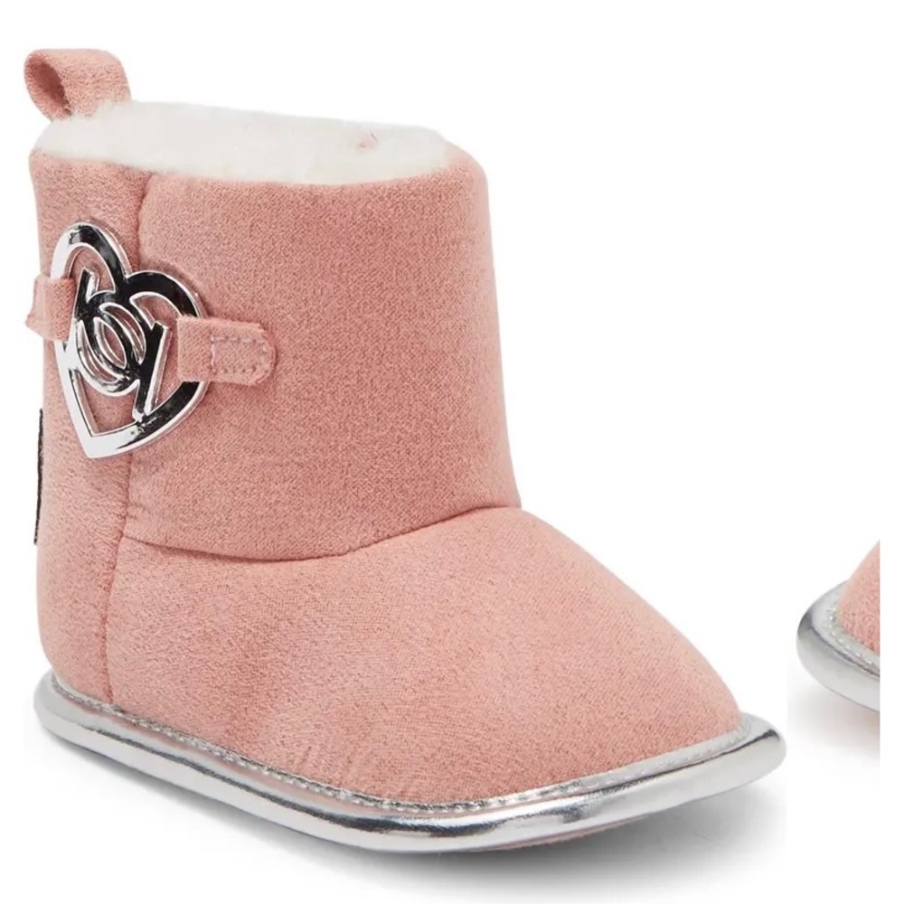 Infant girls microsuede boot